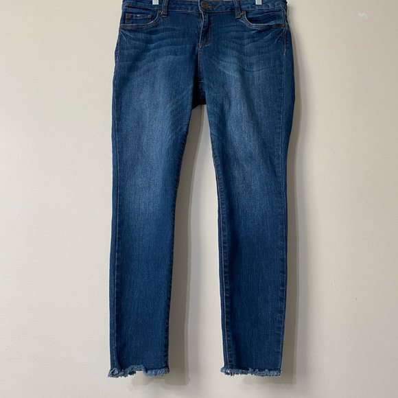 Kut from the Kloth Frayed Jeans - Picture 2 of 6